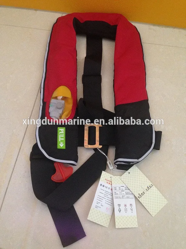 Quality fabric for SOLAS inflatable life jackets with 275N buoyancy