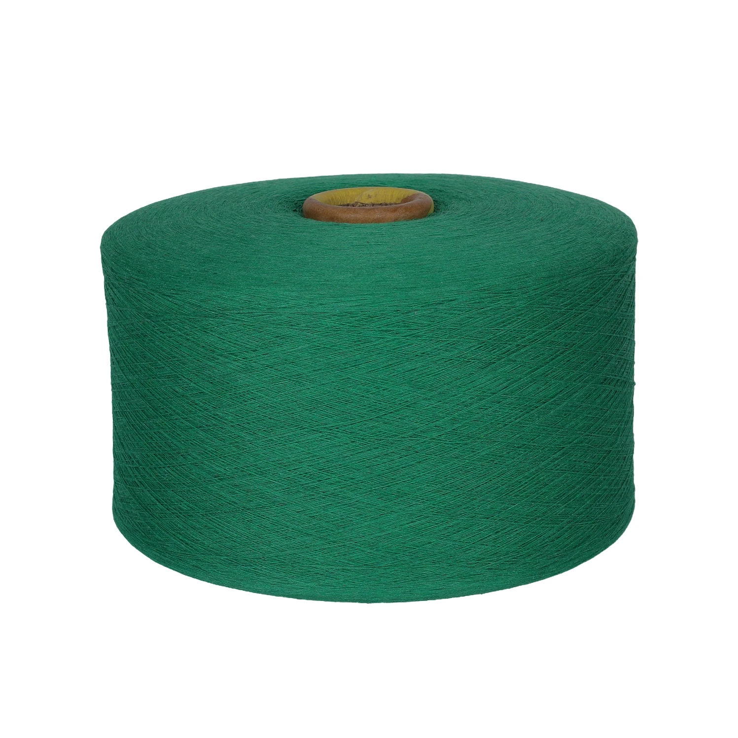Factory Direct Multicolor Recycled Sewing Cotton Blended Yarn Dope Dyed Recycle 50% Cotton 50% Polyester Blends Yarn