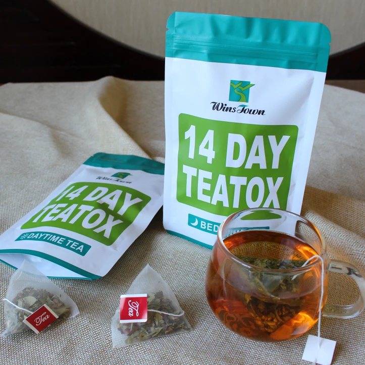 Tea bag 14 day slim tea the minceur ventre plat weight loss fat burning herbal healthy slimming tea