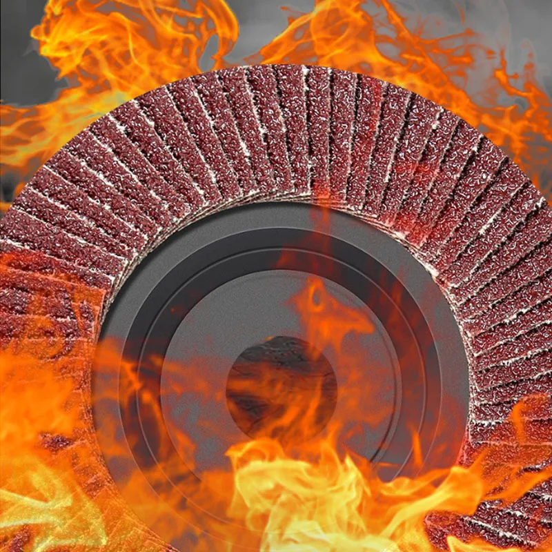 abrasive flap disc alumina Corundum 4 Inch Aluminum oxide Sanding Grinding Wheel