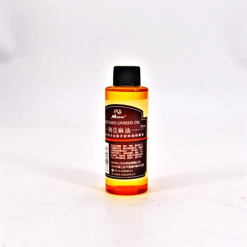 Factory Wholesale High Quality Non-Irritating 75ml Coloring Oil For Oil Painting