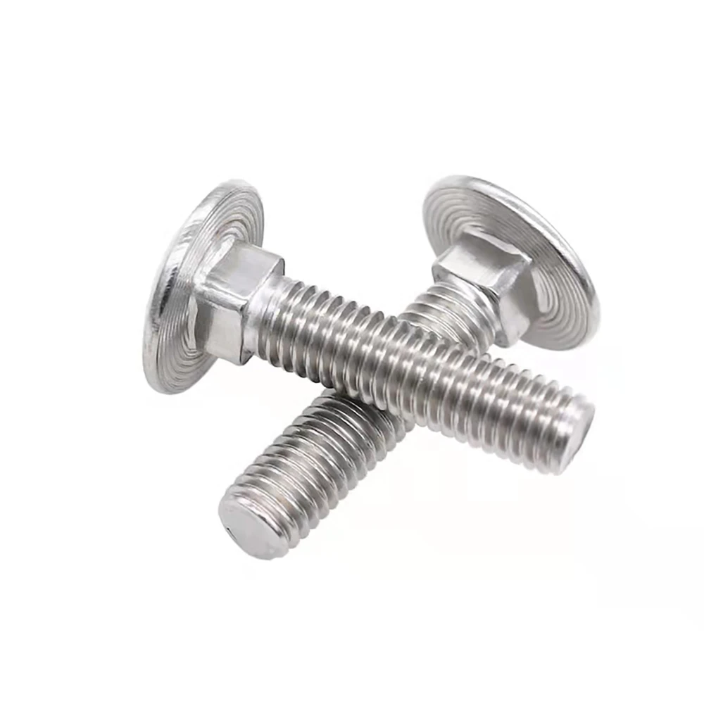 High Quality AISI304 AISI316 DIN603 Mushroom Head Carriage Bolt