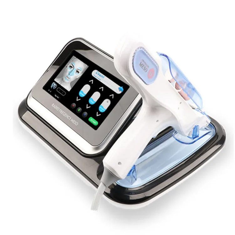 New Portable 3in1 Non-invasive Meso Injection Gun Needle Free Mesotherapy Machine With RF LED Light Therapy