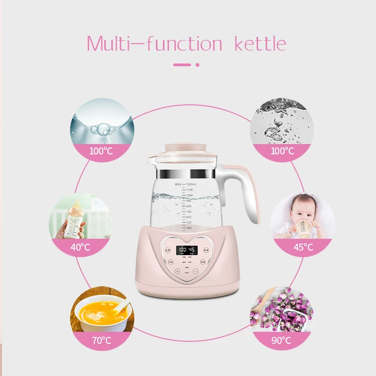 Multi-Functional Baby Milk Warmer Thermal Insulation Heating Health Pot for Baby Bottle