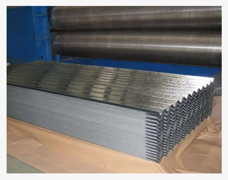 China Suppliers Zink coated Ms Steel Roof Sheet 0.5MM Thick galvanized steel sheet