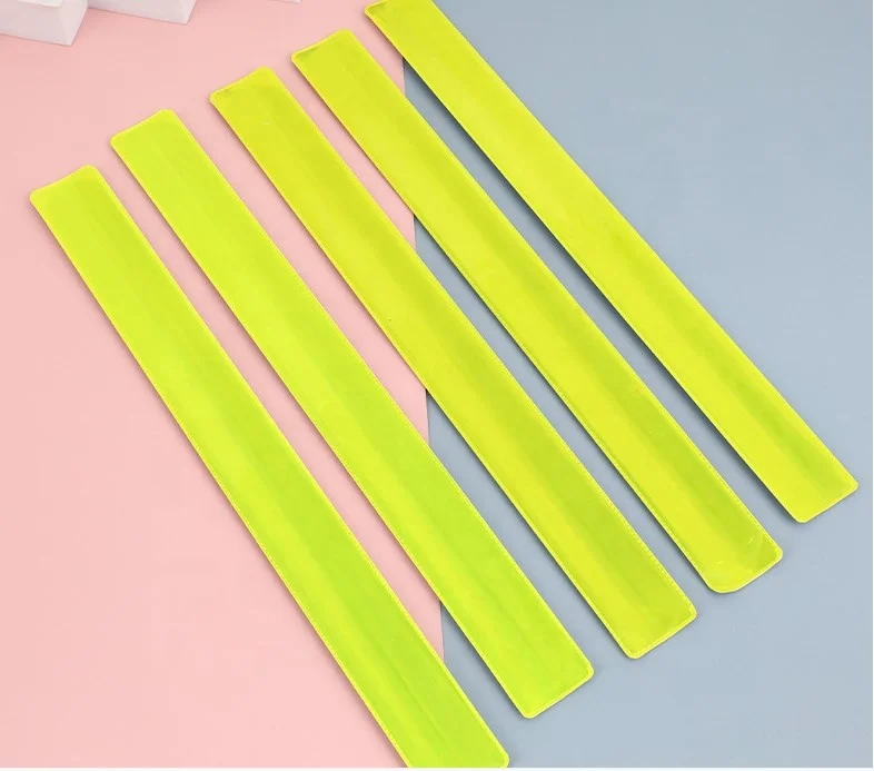 Night Reflective Magic Ruler Slap Band Bracelets toy bracelets