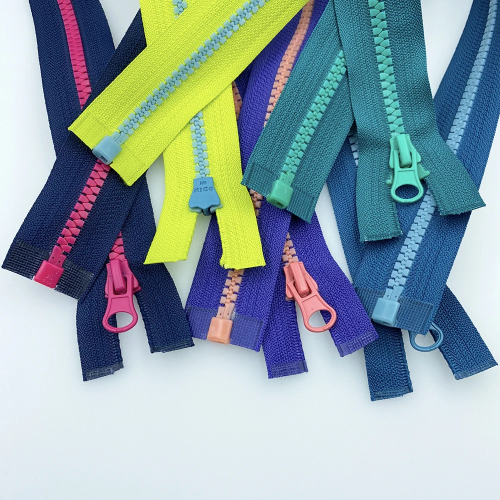 
outdoor jacket vislon zipper strong teeth resin zipper 