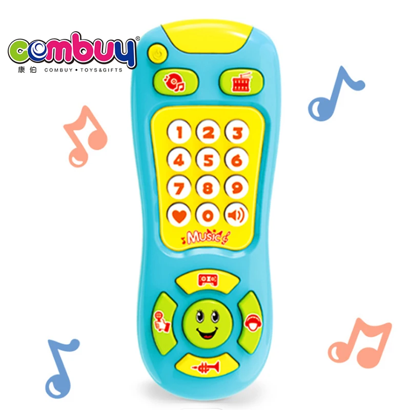 Infant remote control game sound light plastic penguin toys for baby