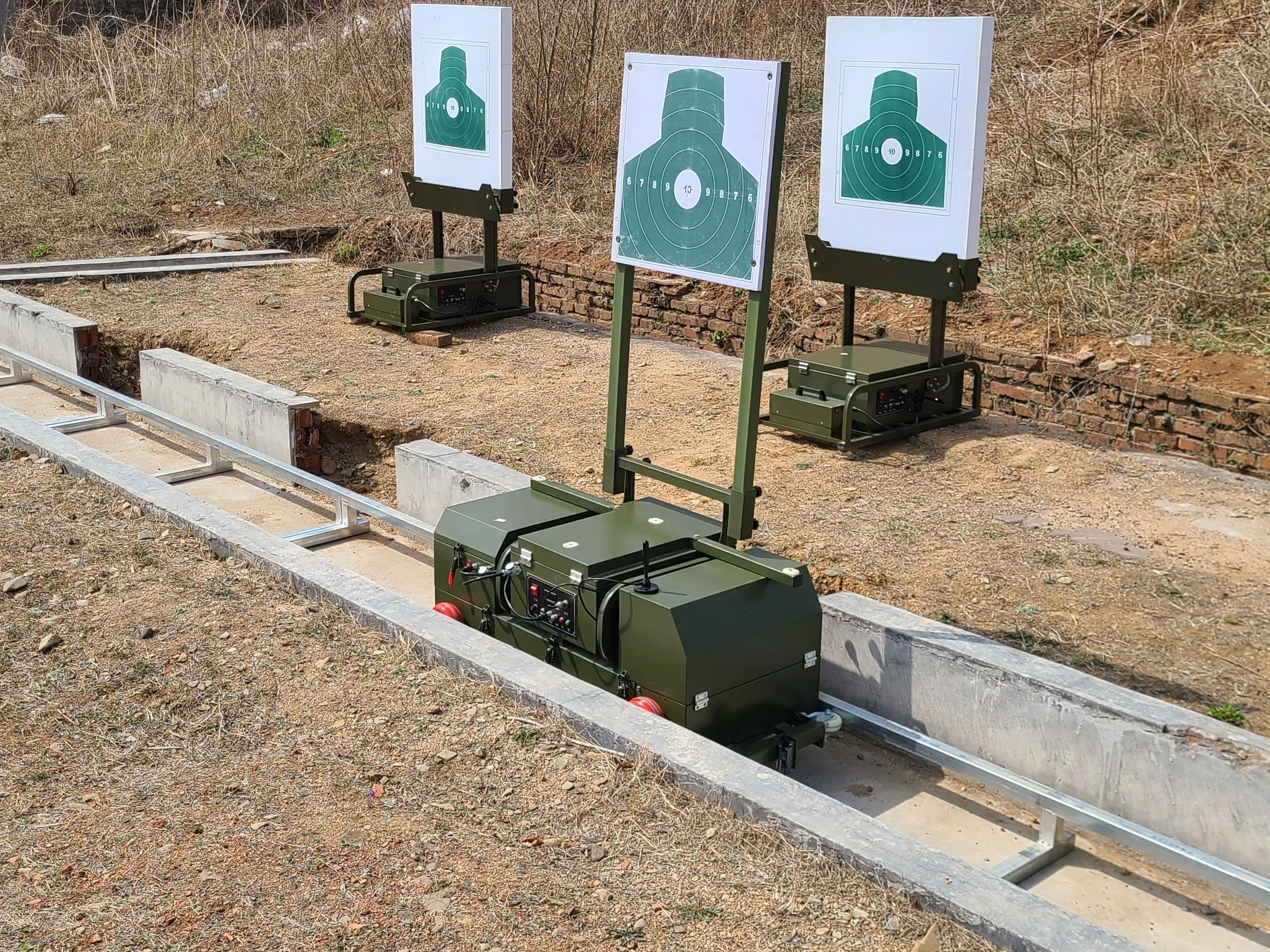 Factory  direct sale   target retrieval system    moving shooting target  running target  with  automatic scoring system