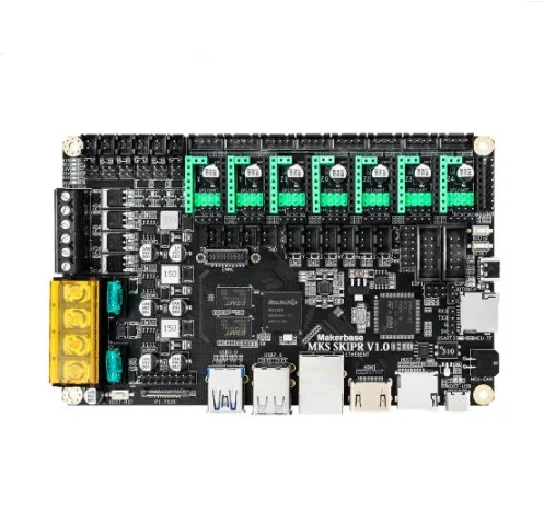 Makerbase MKS плата для скакала с четырехъядерным процессором 64 бит SOC STM32F407VET6 Бортовая управляемая Klipper EMMC Voron VS Raspberry Pi
