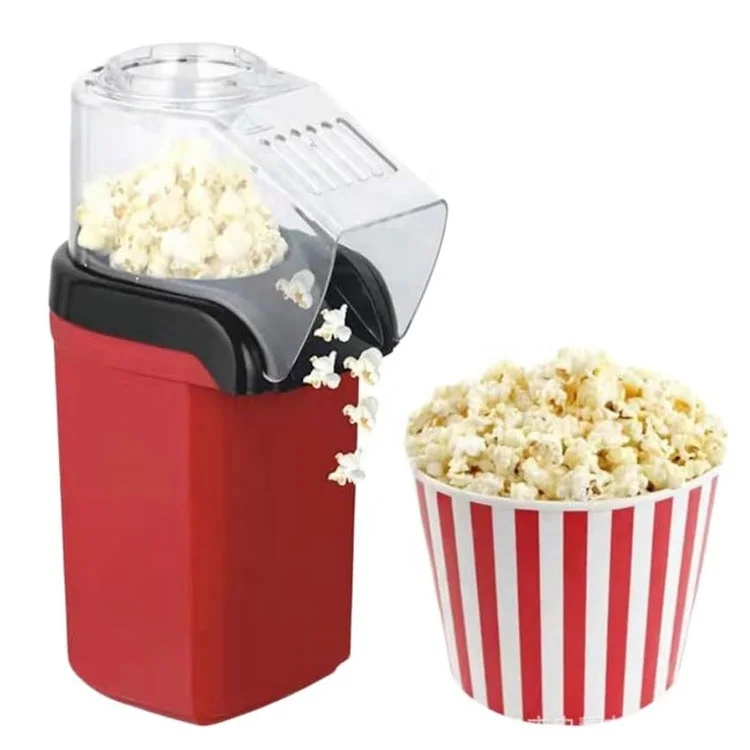 Tabletop Portable Hot Air Popcorn Maker Mini Popcorn Machine Mini-Popcornmaschine Popcornmaker mesin popcorn mini