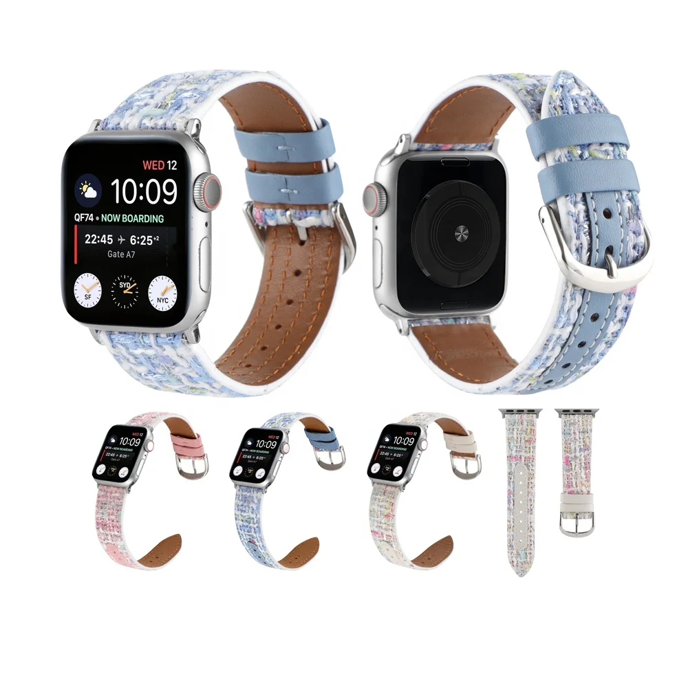 Кожаный ремешок для Apple Watch Series 8 ультра 49 мм Iwatch 1 2 3 4 5 6 7 SE 38 40 42 44 4145