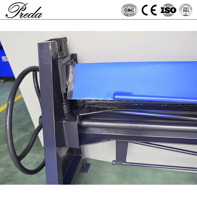 Air Duct Manufacturing 1500mm 2500mm Manual Steel TDF Folding Machine Price