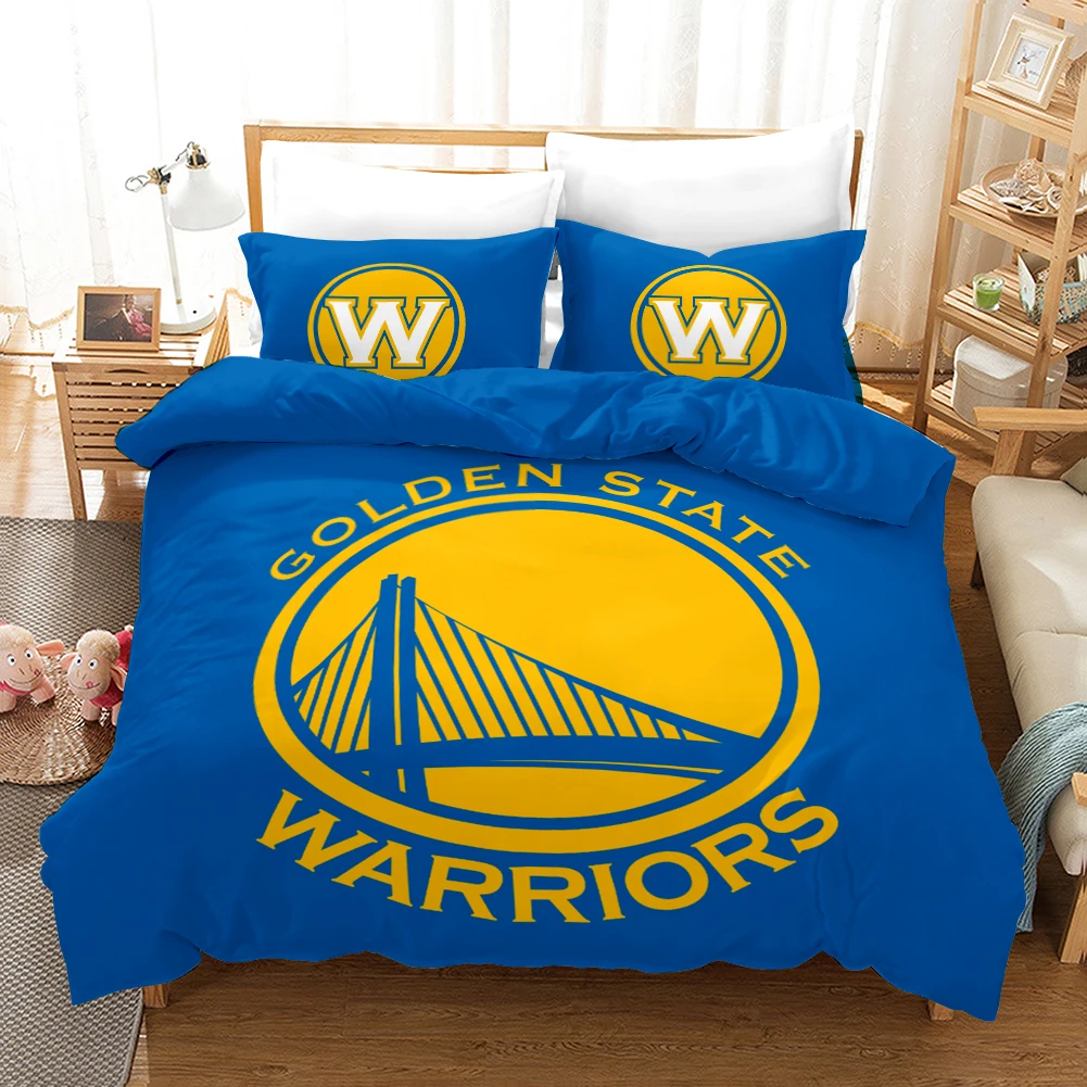 Promotion microfiber bed sheet NBA CULB 1 bed sheet bedding set luxury quality  bedsheet set duvet cover