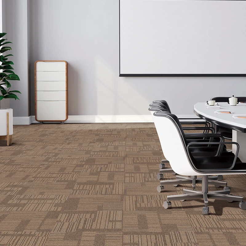 Nylon Commercial Modern Office Floor  Carpet Tile 50x50  Factory  Wholesale  PVC Backing