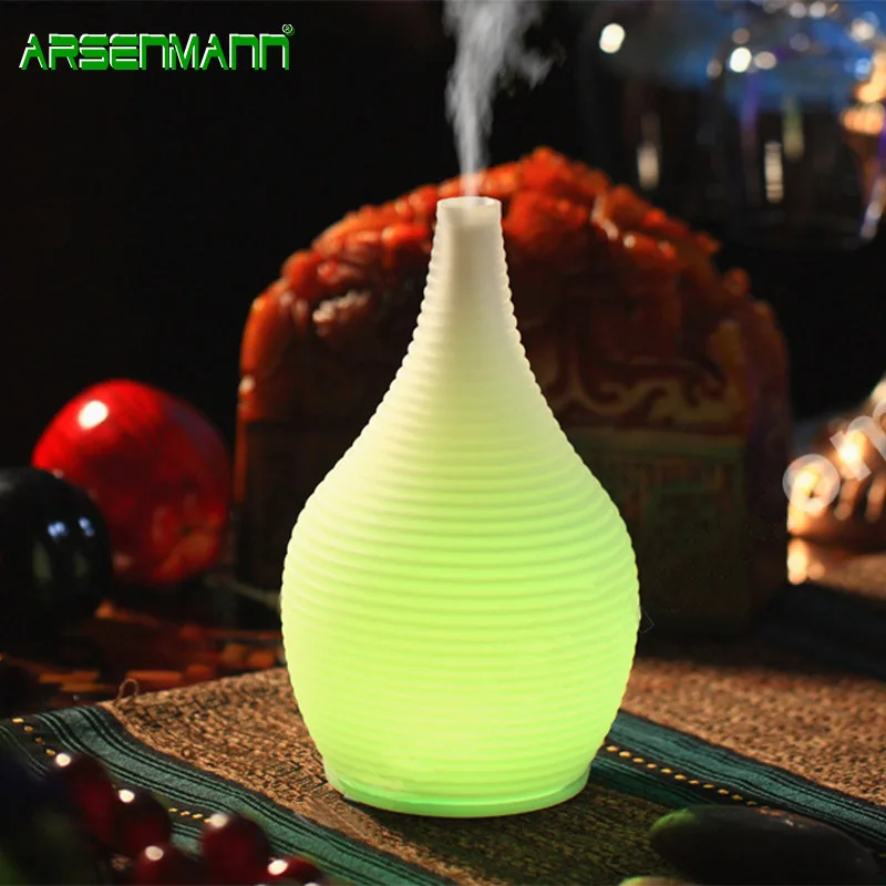 2022 Factory Direct Bottom Switch RGB Glass Air  Aroma Diffuser For Bedroom Living Room