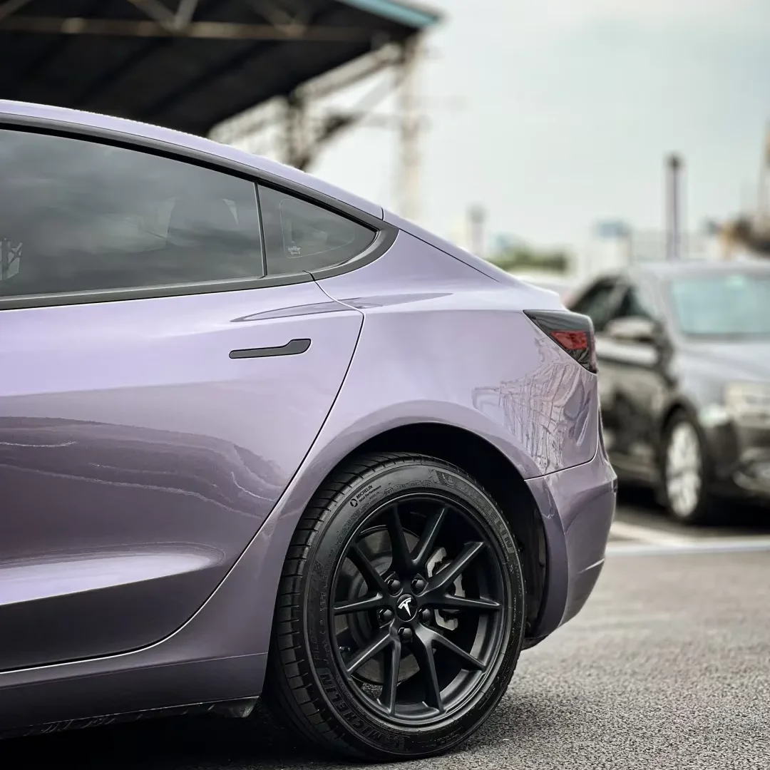 CARLISE 1.52 x 15m Thermal Repair TPU Crystal Combat Green Paint Protective Film Gloss color PPF