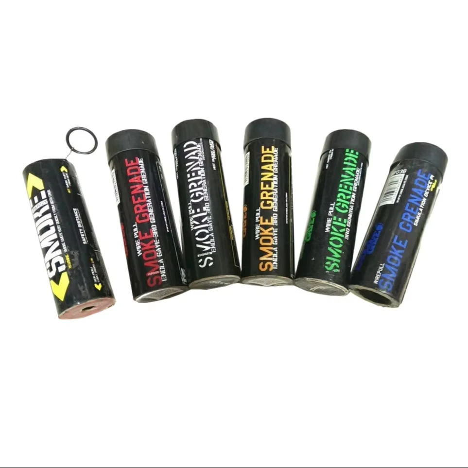 Manufacture Price Trending Distributor No Smell Holiday Celebration New Year Big Event Daytime Colorful Electronic Remote Smoke