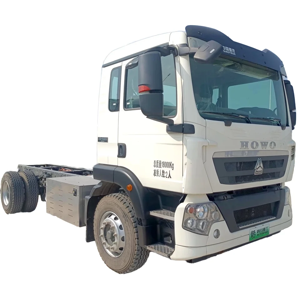 SINOTRUK HOWO TX 4X2 Replaceable Battery Pure Electric EV Tractor Truck -made In China With Lithium Iron Phosphate Battery