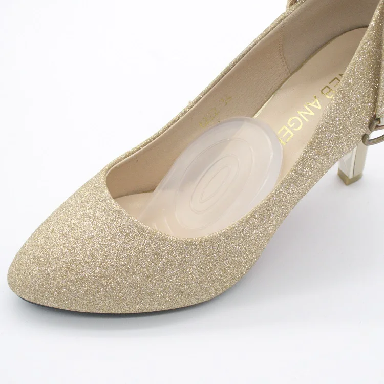 Silicone Invisible Height Increase Insole Lift New Upgrade Soft Socks Shoes Pad for Men Women