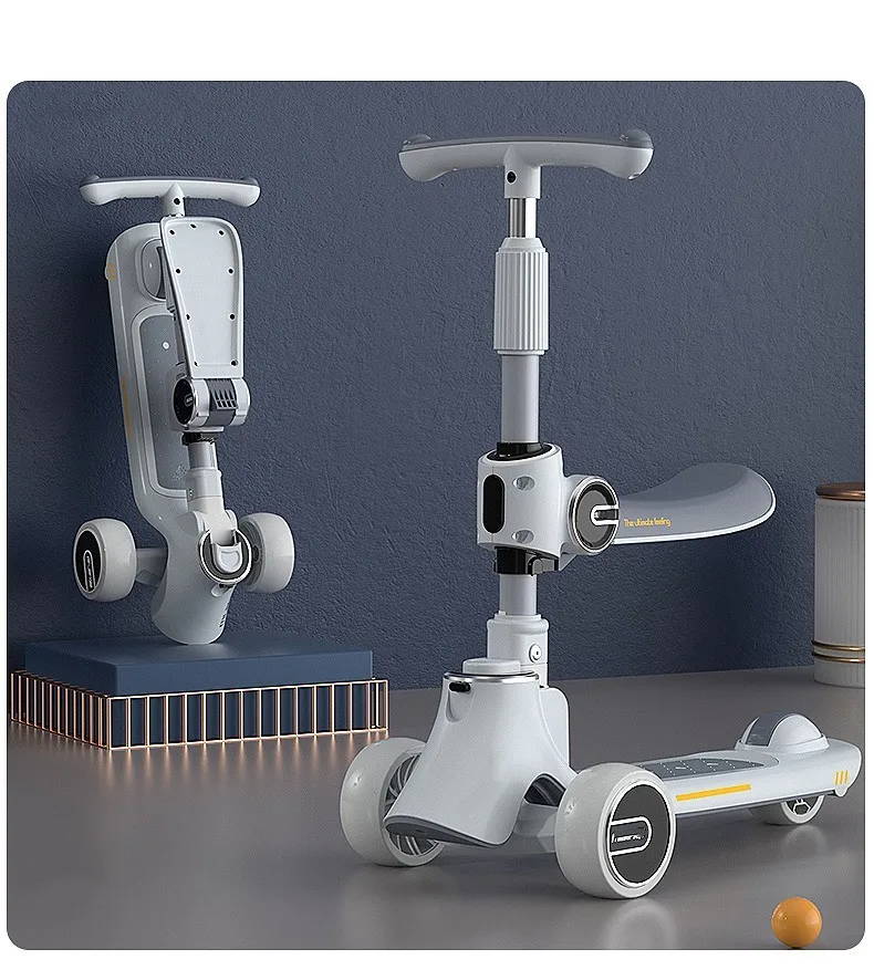Scooter Children 3-12 years old baby sliding tackle children Yo-yo car boys and girls scooters scooter for kids