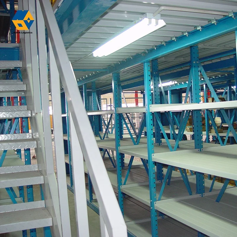 NOVA Warehouse High Level Storage Attic Garret Loft, Lit Rack Mezzanine Decking Platform/