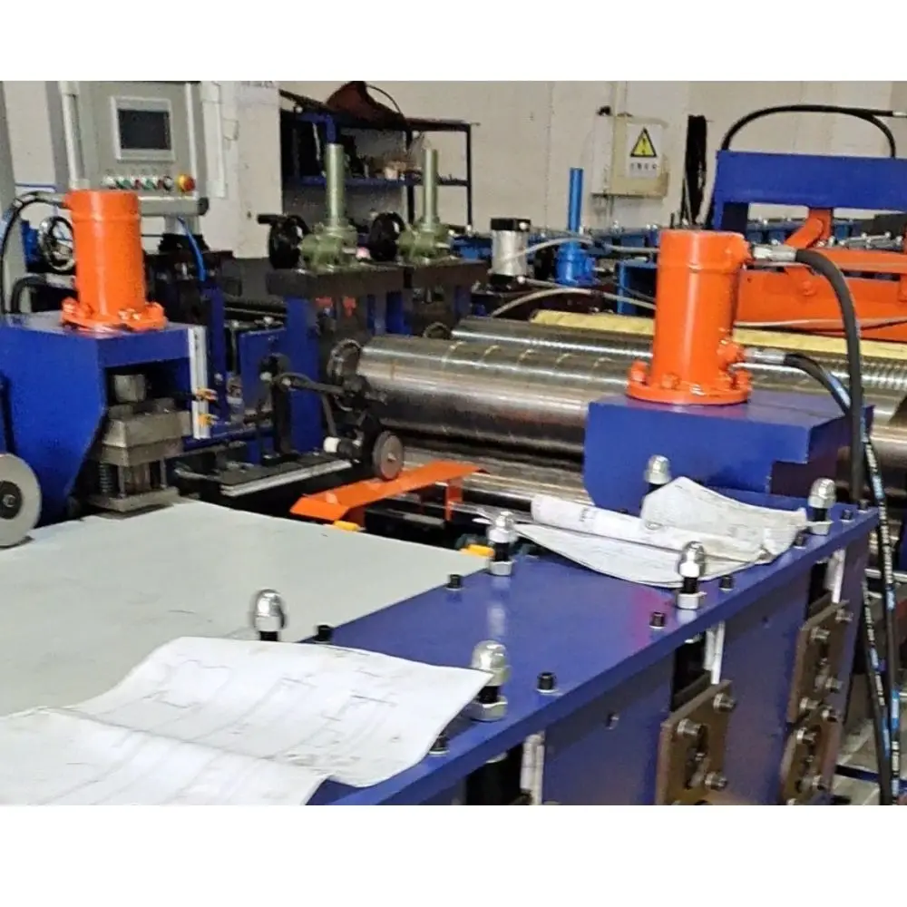 Automatically Width Adjustable Perforated Holes Bemo Standing Seam Roof Sheet Roll Forming Machine