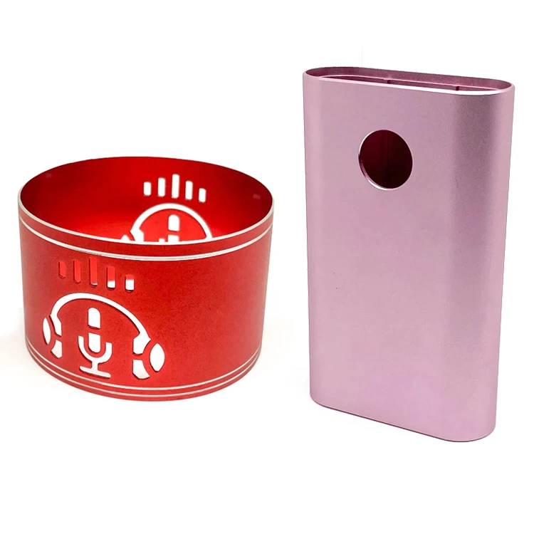 CNC Precis Machining Part Turning Milling Service Aluminum Metal Box Shell Custom Box Mod CNC Machined