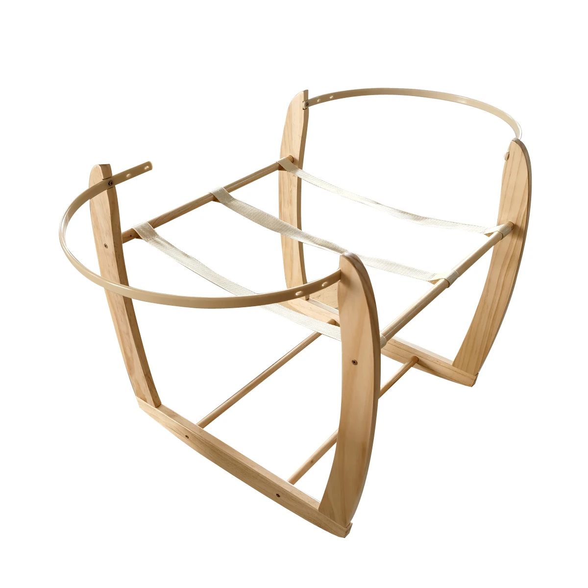 Factory Customized moses basket bedding set baby moses bassinet  rocking stand with wheels