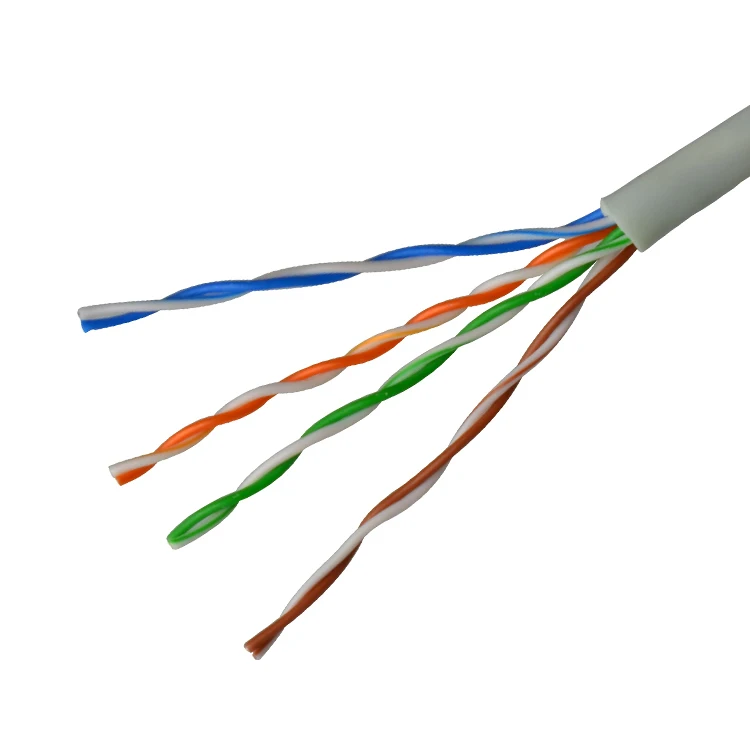 Factory Supply CAT 5 UTP Lan cable ce rohs certificate Communication system CCA Cat 5 Kable Network Ethernet lan Cable