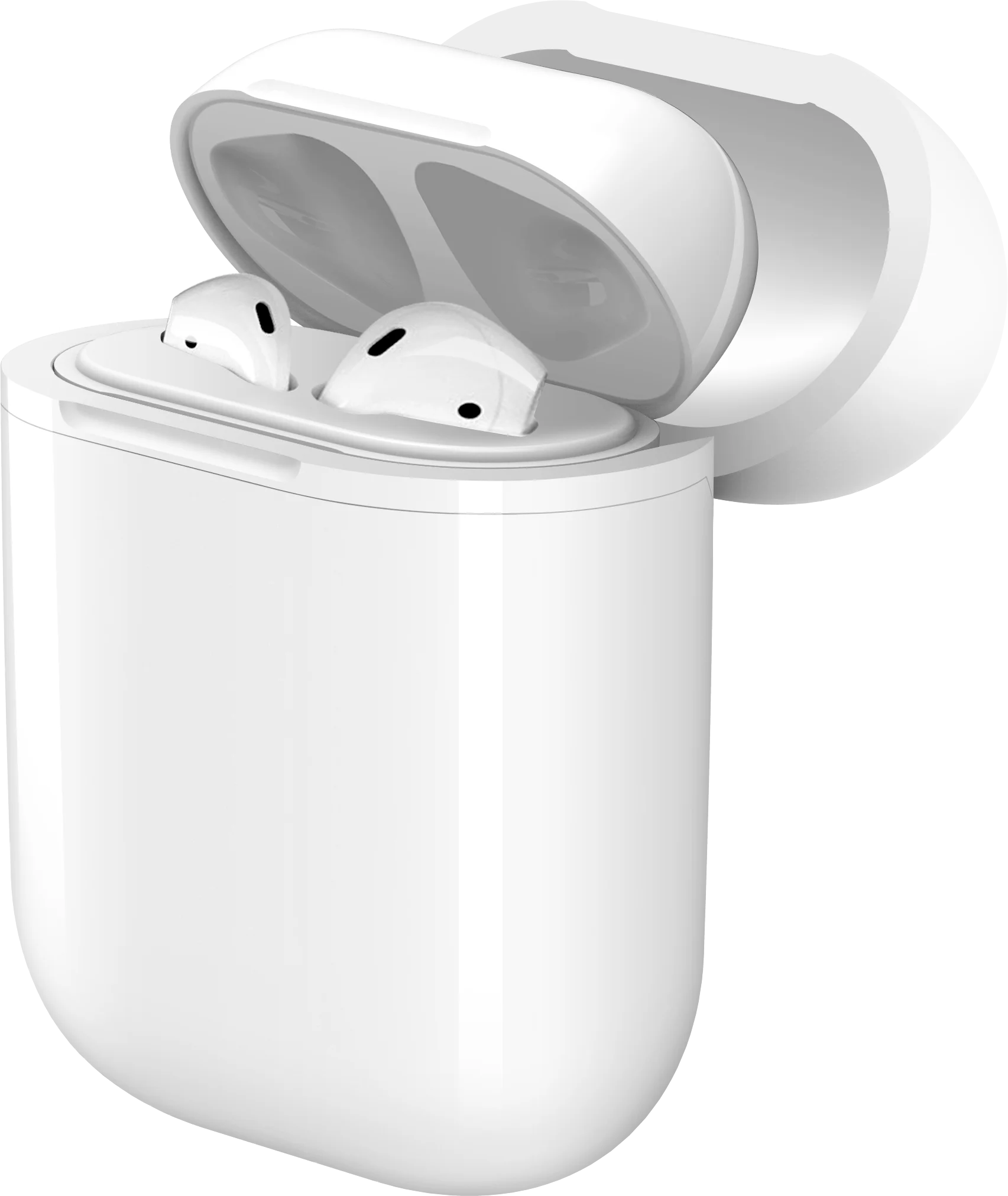 Muvtec Customized supplier headphones and charger wireless with charging case headphone earphone