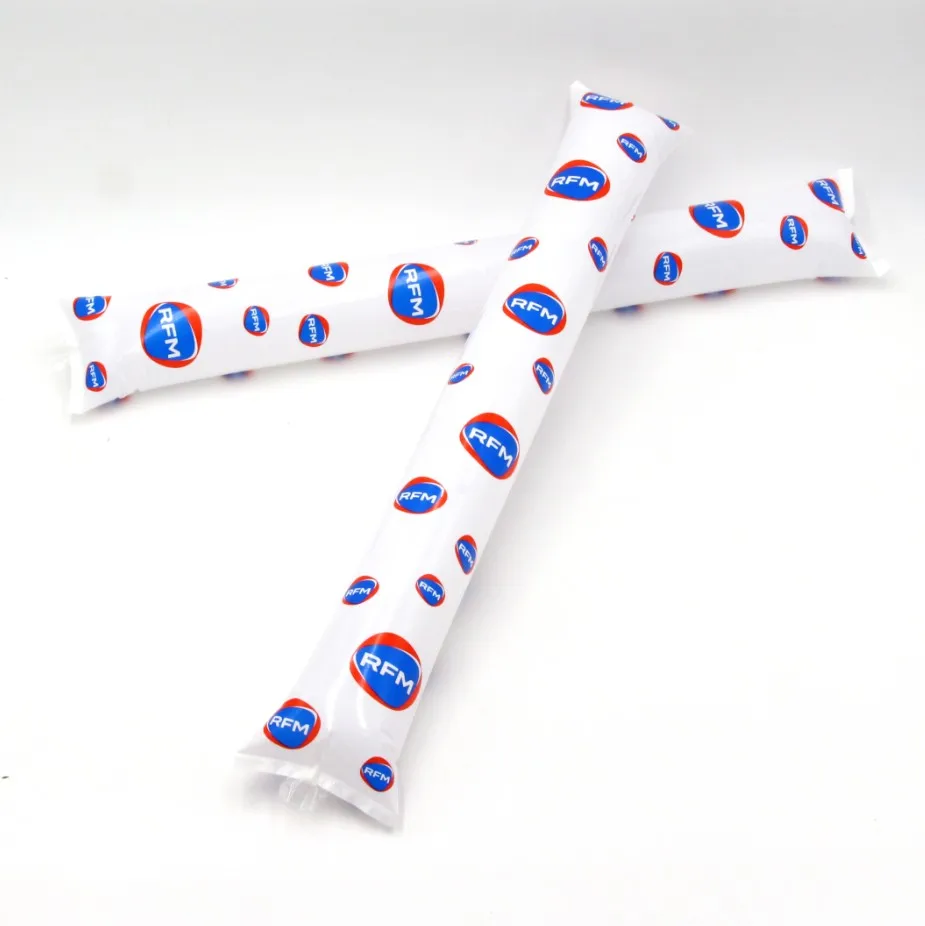 
Promotional Custom Printed Inflatable Thunder Stick inflatable cheering stick 