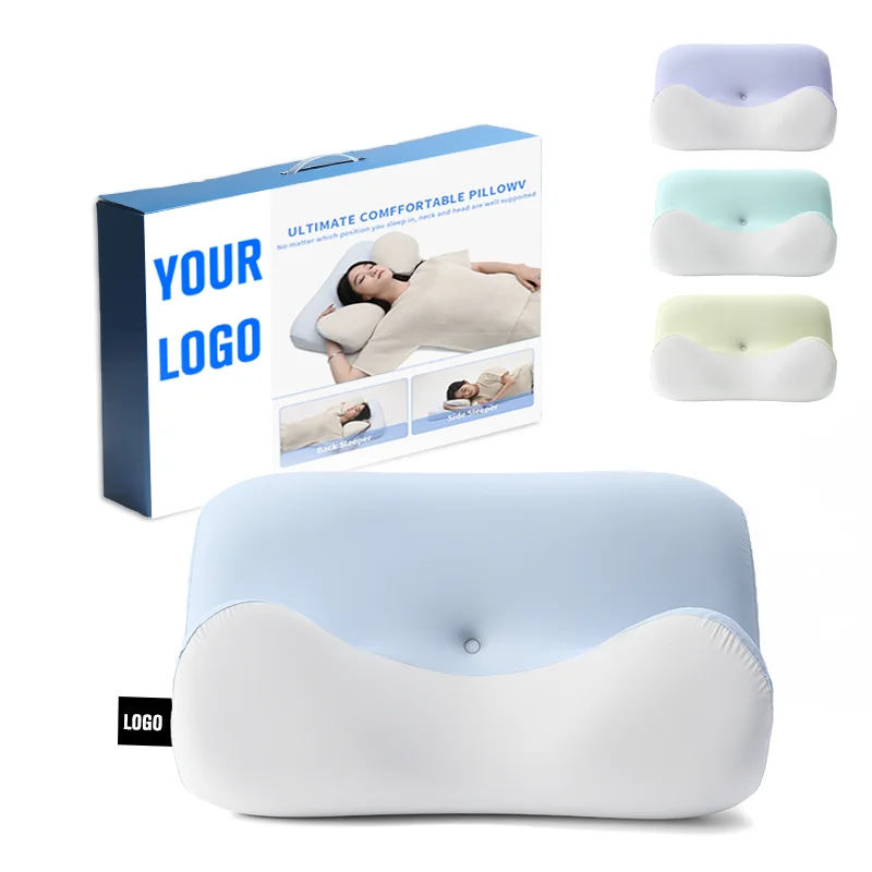 LIANDA P-111 Glacier Pillow Upgraded Version Double Layered Design Cervical Orthopedic Memory Foam Pillow For Sleep