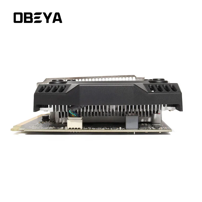 RX 550 видеокарта AMD оригинальная OBEYA и 4G новая с 128