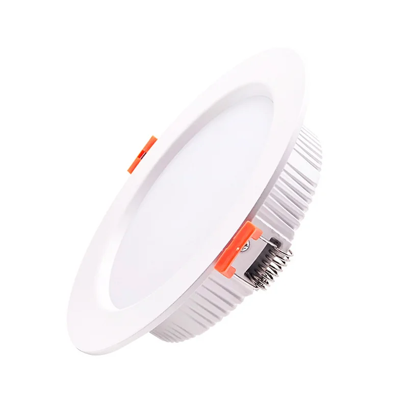 BLUESWIFT Tricolored 3 Colours Ce Recessed Plastic Ip44 10 Watts Ceiling Led Down Light