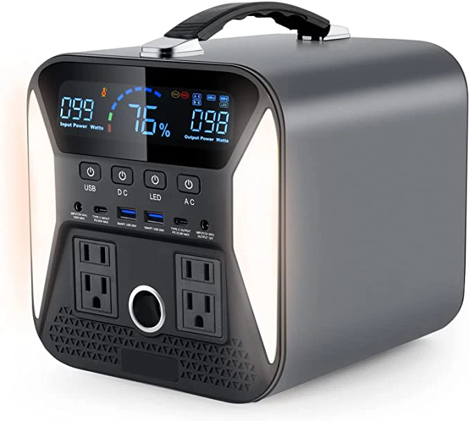 Household mobile power supply of all-in-one solar portable power generation system