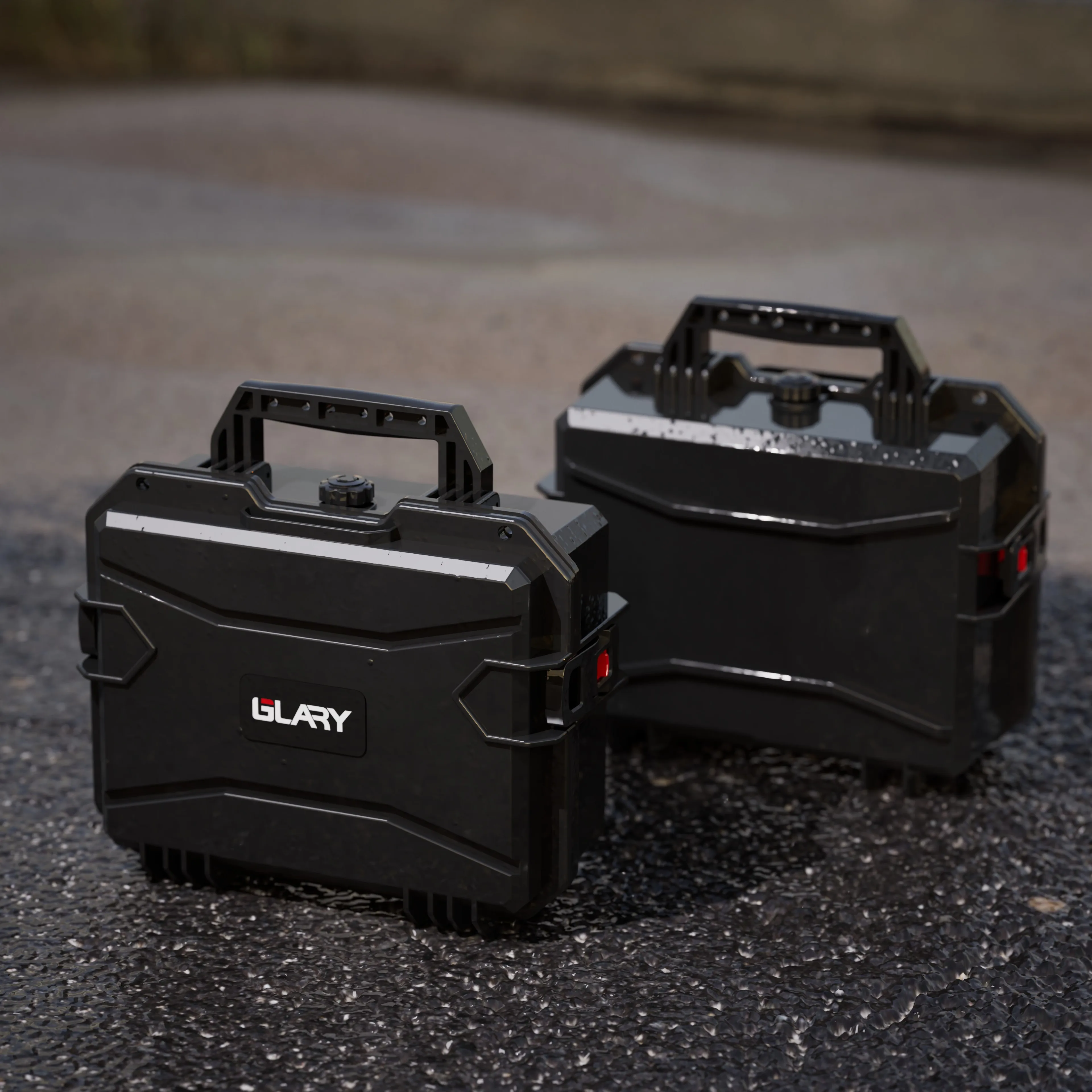 GLARY professional camera bag storage case waterproof protective camera hard case with soft bag high quality box case for camera