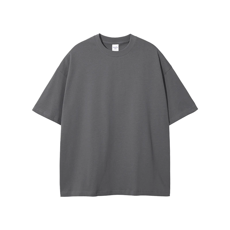 Unisex Summer Plain 230 gsm Cotton T Shirt with Custom Printing Free Mock Up Super Soft Oversize Minimalist T-shirts