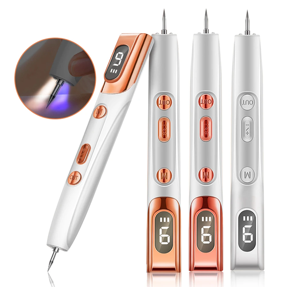 Portable Handheld led display Improve Dark Spots Electric Beauty Pen Freckle Removal Pen Plasma Pen