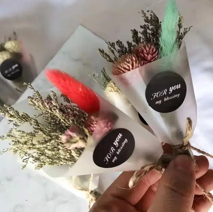 Christmas DIY small decorative preserved mini natural dried flower bouquet