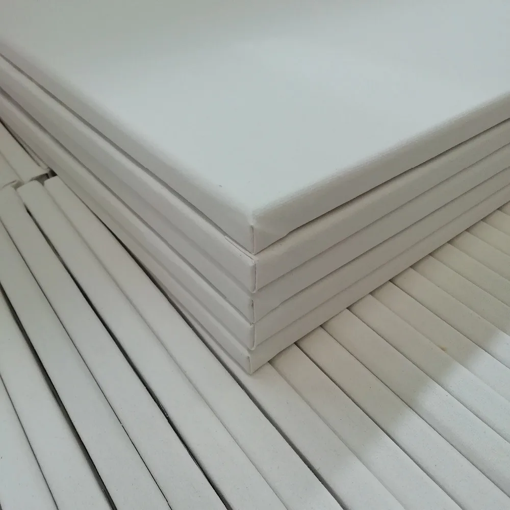 Wholesale Manufacturer Direct Sale Blank White Stretched Canvas For Painting Drawing