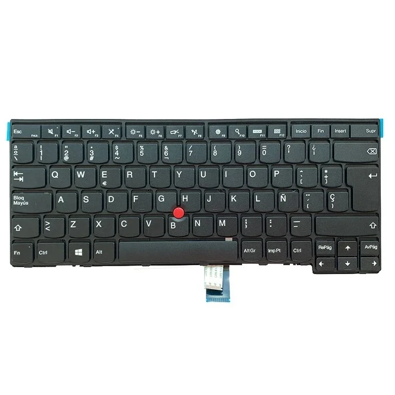 Wholesale Black For Lenovo T440P Spanish External  Sustainable Durable Keyboard For Laptop Notebook