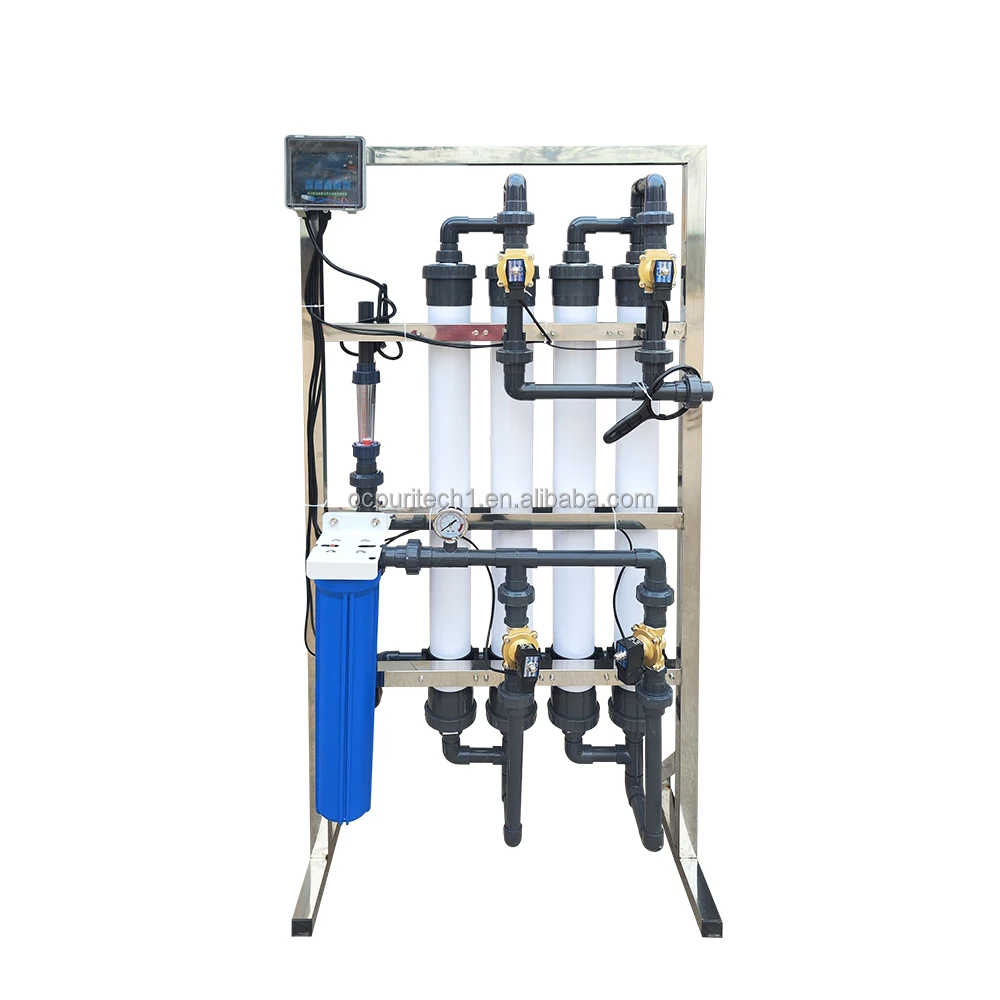 500lph uf ultrafiltration membrane manufacturing automatic water purifier ultrafiltration filter machine