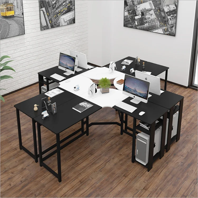 
wholesale modern design computer desk L shaped corner desk 