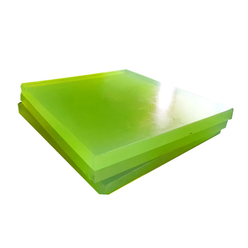 Wholesale Nature/Tea Color Polyurethane PU Rubber Sheet & Plate, Plastic Sheet, Thin Clear Rubber Sheet