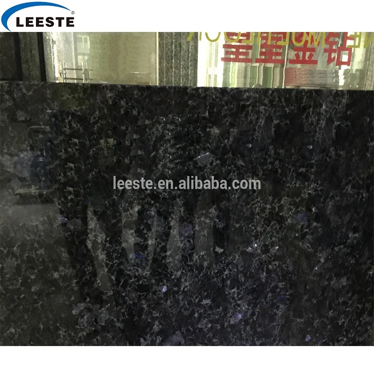 Good Quality Natural stone covering Blue Volga Granite Tiles and Slab for kitchen countertop wall