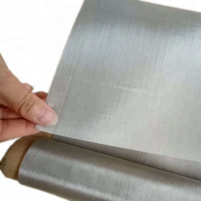 Nickel Chromium Alloy Nichrome Wire Mesh Screen 20 40 60 80 100 Mesh Screen