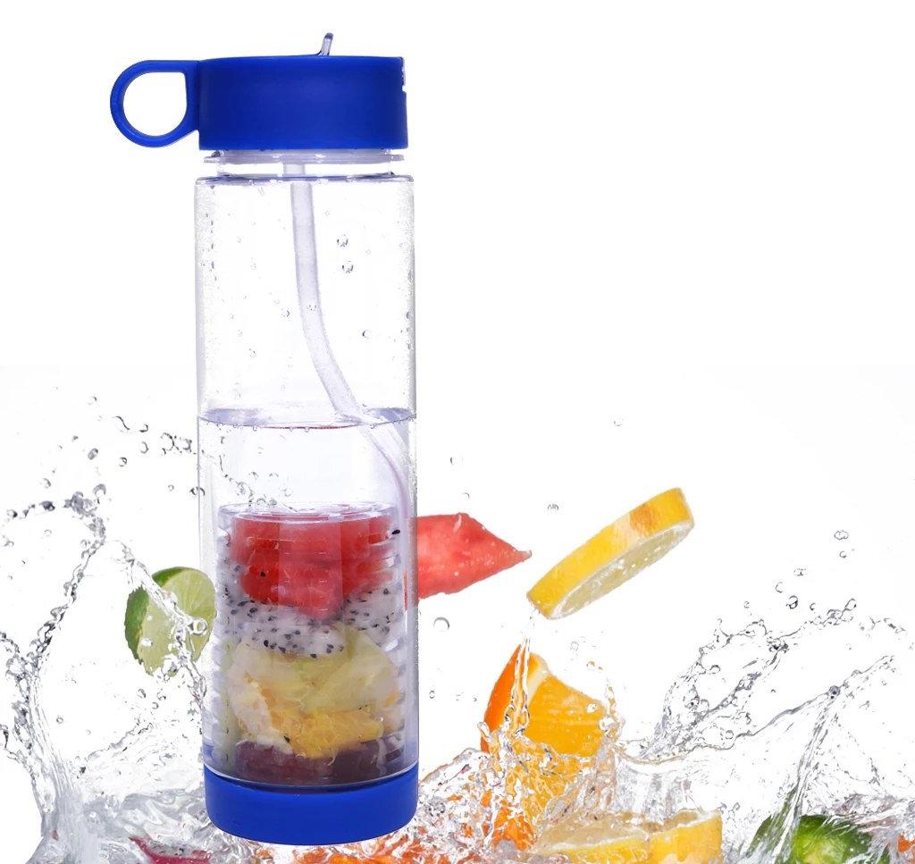 
Promotional 750ml bpa free insulated drinking bottle wholesale tritan sport plastic infuser water bottle 