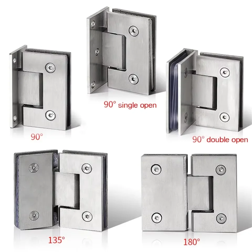 45 Australian 270 Floor Shower Close American Clamps Heavy Luxury Hydronic Hinge Mirror One Room Hydraulic Glass Hinges