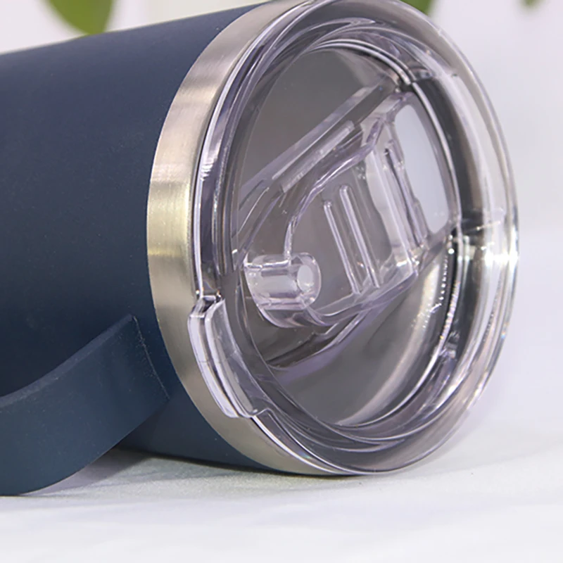 wholesale custom sublimation thermal thermos insulated stainless steel double wall mug with handle